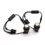 20002008,2pcs,160W,6000K,lamp,LED,Angel,Eyes,Marker,Lights,Bulbs,For,BMW,E87,E39,M5,E60,E6