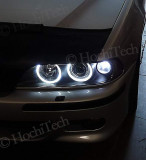 20002008,2ks,160W,6000K,lampa,LED,Angel,Eyes,Marker,žárovky,pro,BMW,E87,E39,M5,E60,E61,E63