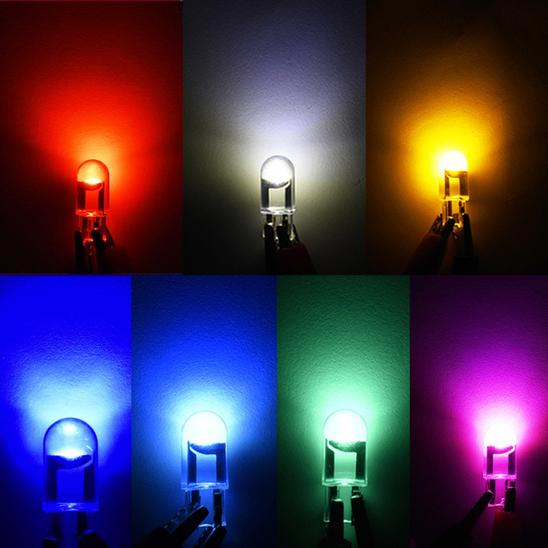 LED:T10:5W5 - Led Bulb T10 W5W COB Glass for 1.00 € - Bulbs & Light Bar