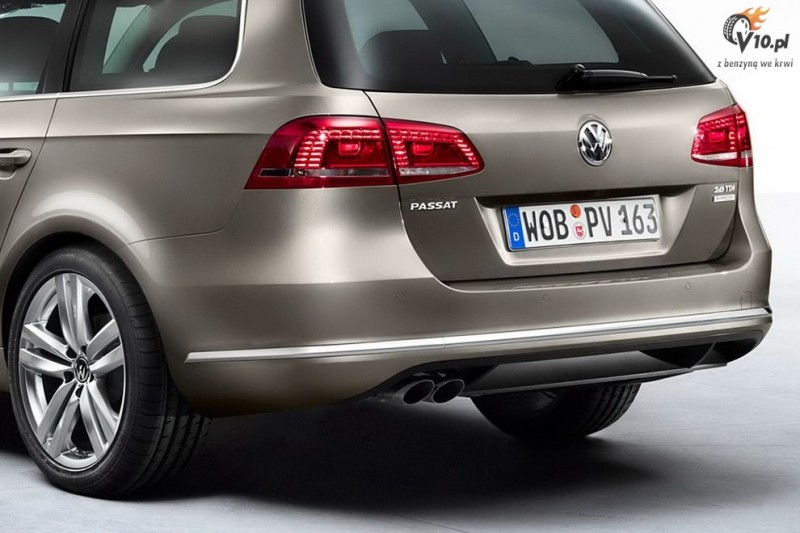 passat b7 rear lights