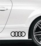 OEM 8W0064317E Decorative Foil Audi Circles