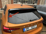 6VE827931 041 Rear Spoiler Skoda Fabia IV - Black Gloss - Left Side