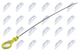 NTY OIL DIPSTICK AUDI A3, Q3, TT; SEAT ALHAMBRA, ALTEA, ALTEA XL, LEON, TOLEDO III; SKODA OCTAVIA II, SUPERB II, YETI; VW BEETLE, CC B7, EOS, GOLF V, GOLF VI 1.2/1.8/2.0 09.04-