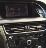 low contrast Audi radio 