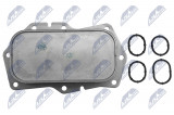 NTY OIL COOLER HYUNDAI H-1 CARGO, H-1 TRAVEL, H350; KIA K2500 2.5D 01.09-