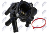 NTY THERMOSTAT WITH COVER DACIA DOKKER 12-, RENAULT CAPTUR, CLIO IV, KANGOO, MEGANE SCENIC 13- 1.2