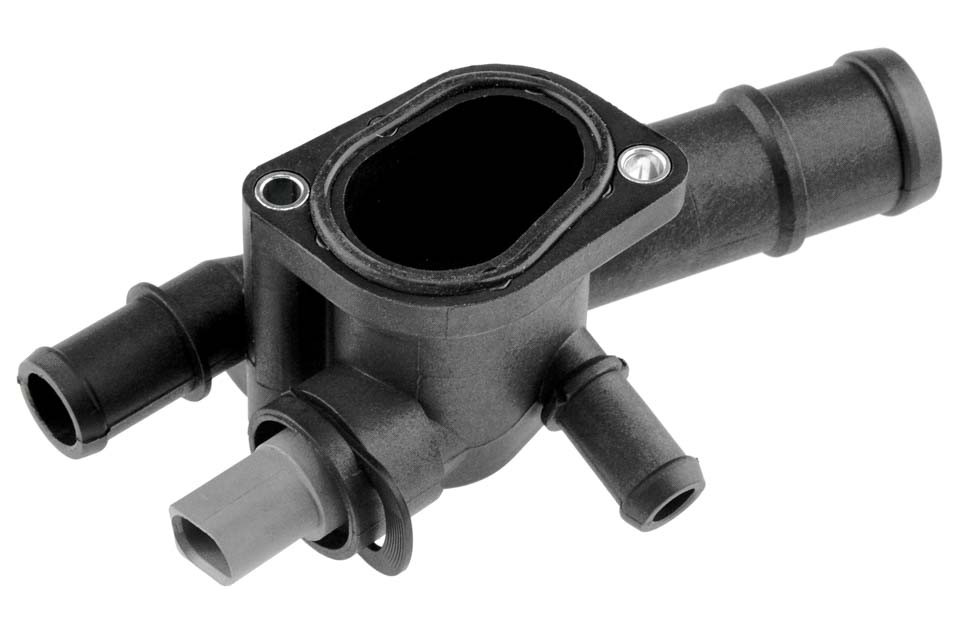 NTY COOLANT FLANGE WITH SENSOR VW GOLF V 1.6, 1.9 TDI, 2.0 SDI 04-08, CADDY  III 1.9 TDI , 2.0 SDI 04-10, SKODA SUPERB II 1.9 TDI, ROOMSTER 1,4 TDI, 1.9  TDI