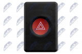 NTY HAZARD WARNING LIGHT SWITCH DACIA LOGAN 2004-