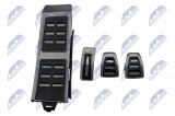 NTY NAKŁADKI NA PEDAŁY AUDI A4 B8 2007-,A5 2007-,A6 2011-,A7 2010-,A8 2009-,Q3 2011-,Q8 2008-