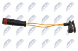 NTY BRAKE PADS WEAR SENSOR ENG.1.8-5.5 MERCEDES CLS(C219), E(W211), E T-MODEL(S211), GL(X164/X166), GLE(C292/W166), GLS(X166), M(W164/W166), R(W251); 2001- /FRONT/REAR/