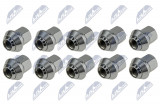 NTY WHEEL NUT FORD FIESTA IV/V/VI, FUSION, FOCUS II/III, C-MAX I/II, MONDEO I/II/III/IV, VOLVO C30, S40 II, V40, V50 /10 PCS/