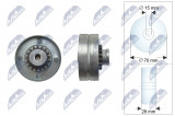 NTY PULLEY IDLER V-BELT RENAULT CLIO I, ESPACE III, LAGUNA I, MEGANE I, MEGANE I CLASSIC, MEGANE I COACH 1.8/2.0 06.89-08.03/METAL/
