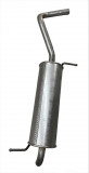 MTS0197940 MTS exhaust - Rear muffler Skoda / VW / Seat