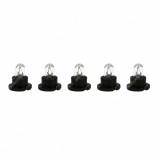 SEI-LAMP007BK Dashboard lamp bulb HRQ 14V 1,4W with black base - Pack of 5 pcs - Alfa Romeo / Fiat / Saab