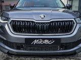 bumper lip kodiaq facelift bumper protection kodiaq 