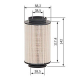BO1457070007 Fuel filter BOSCH