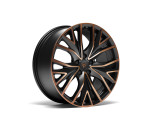  19' Performance alloy wheel in sporty black and copper design 