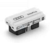 OEM 81A051629 DataPlug Audi OBD2 The Audi DataPlug is the basis for using the Audi connect Plug and Play app. The Audi DataPlug plugs into the on-board diagnostics socket (OBD 2). You can then use the app to connect your smartphone via Bluetooth