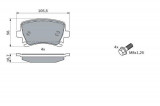 0986494053 Brake pad set AUDI