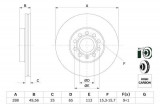 0986479088 Brake disc AUDI