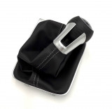5G1711113E CXV,Gearstick knob (leather) black/aluminium,5G1 711 113 E CXV,VW,