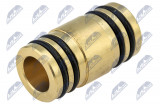 NTY OIL COOLER CONNECTOR AUDI A6/S6/RS6 -2004,A8/S8 -2007,VW PHAETON -2016 /ENGINES:3.7,4.2/