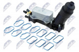 NTY OIL COOLER WITH FILTER JEEP WRANGLER 3.6 2014-2018 , CHEROKEE 3.0D/3.2 2014-2022 , CHRYSLER 300 3.6 2014-2023 ,  DODGE JOURNEY 3.6 2014-2019 , TOWN & COUNTRY 3.6 2014-2016 , DURANGO 3.6 14-15