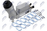 NTY OIL COOLER WITH FILTER 2 CZUJNIKI CHRYSLER TOWN&COUNTRY 3.6 11-,200 3.6 11-,300 3.6 11-,JEEP GRAND CHEROKEE 3.6 11-,WRANGLER 3.6 11-,DODGE JOURNEY 3.6 11-,RAM 1500 3.6 13- / 2 CZUJNIKI/ ALUMINIUM VERSION/