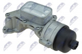 NTY OIL COOLER WITH FILTER CITROEN/PEUGEOT ENG. 1.6 16V/THP: C4 I, C4 GRAND PICASSO I/II, C4 PICASSO I/II, C5 III DS3/DS4/DS5 10-, 207 06-, 208 12-, 308 I/II, 508 I/II, 5008 I/II, MINI ENG. 1.6: R56/R58/R57/R59/R61, CLUBMAN R55, COUNTRYMAN R60
