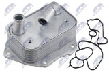 NTY OIL COOLER ENG 2.2D FORD MONDEO IV 08-15 , CITROEN C5 II , III 2006- , PEUGEOT 508 2010- , MITSUBISHI OUTLANDER II 07-12 , LAND ROVER FREELANDER 2006- , JAGUAR XF X250 2011-