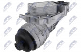 NTY OIL COOLER WITH FILTER MERCEDES A W176 1.6/2.0 12-18 , A W177 2.0 18- , B W246 1.6/2.0 11-18 , B W247 2.0 18- , GLA X156 1.6/2.0 13- , CLA C117 1.6/2.0 13-19 /ALUMINIUM VERSION/