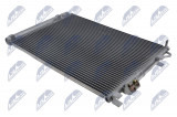 NTY A/C CONDENSER HYUNDAI ACCENT IV SEDAN 1.4, 1.6 10-, VELOSTER (FS) 1.6GDI 11-17, KIA RIO (UB) 1.2, 1.25 CVVT, 1.4 CVVT 11-17