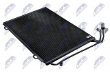 NTY A/C CONDENSER C-CLASS W 202 (93-) C 230, CLK-CLASS W 208 (97-) CLK 200, SLK-CLASS R 170 (96-) SLK 200 (W/O DRYER)