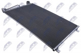 NTY A/C CONDENSER NISSAN QASHQAI (J10) (07-) 1.6 16V (W/O DRYER, MAN)