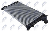 NTY INTERCOOLER AUDI A 3 / S 3 (8V) (12-) 1.8 TFSI, LEON (5F) (12-) 1.8 TSI, OCTAVIA III (5E) (13-) 1.8 TSI, GOLF VII (5G, BA, BE) (12-) 1.8 TSI, PASSAT B8 (3G2, 3G5) (14-) 1.8 TSI, TIGUAN II (AD) (16-) 2.0 TFSI  (PETROL)