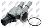 NTY THERMOSTAT WITH COVER ENG. 1.9/2.4JTD ALFA ROMEO 145, 146, 156, FIAT BRAVA, BRAVO I, MAREA, MULTIPLA, LANCIA KAPPA, LYBRA