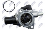 NTY THERMOSTAT WITH COVER ENG. 1.6/1.8/2.0 ALFA ROMEO 145, 146, 147, 156, GT, GTV, SPIDER, FIAT BARCHETTA, COUPE, PUNTO, STILO, LANCIA DELTA II, LYBRA