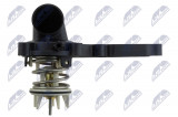 NTY THERMOSTAT WITH COVER AUDI A4 B8, A5, A6 ALLROAD C6, A6 ALLROAD C7, A6 C6, A6 C7, A7, A8 D4, Q5, Q7, PORSCHE CAYENNE, PANAMERA, VW TOUAREG 3.0/3.0H 10.08-09.18