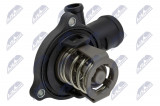 NTY THERMOSTAT WITH COVER AUDI A4 2.7/3.0TDI B8 07-, A5 2.7/3.0TDI 8T 07-, Q7 4LB 3.0TDI 06-, VW TOUAREG 7LA/7L6/7L7 3.0TDI 06-, PHAETON 3.0TDI 07-