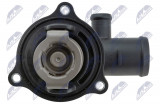 NTY THERMOSTAT WITH COVER AUDI A4 2.7/3.0TDI B8 07-, A5 2.7/3.0TDI 8T 07-, Q7 4LB 3.0TDI 06-, VW TOUAREG 7LA/7L6/7L7 3.0TDI 06-, PHAETON 3.0TDI 07-