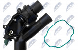 NTY THERMOSTAT COVER PEUGEOT 4007 4X4, 407, 508, 607, 807, CITROEN C5 II, C5 III, C6, C8 /WITH SENSOR/