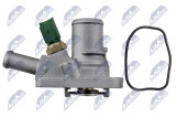 NTY THERMOSTAT WITH COVER FIAT 500, 500 C, PANDA, PUNTO, FORD KA, KA+ III, LANCIA YPSILON 0.9-1.2 07-