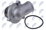 NTY THERMOSTAT WITH COVER MERCEDES C (S202), C (W202), CLK (A208), CLK (C208), E (S210), E (W210), SSANGYONG KORANDO, MUSSO 1.8-2.3 03.93-, DAEWOO KORANDO, MUSSO
