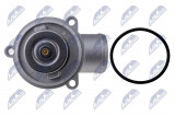 NTY THERMOSTAT WITH COVER MERCEDES C (S202), C (W202), CLK (A208), CLK (C208), E (S210), E (W210), SSANGYONG KORANDO, MUSSO 1.8-2.3 03.93-, DAEWOO KORANDO, MUSSO