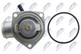 NTY THERMOSTAT WITH COVER OPEL ASTRA F 1.4/1.6, ASTRA G 1.4/1.6, CORSA B 1.6, TIGRA 1.6, ZAFIRA A 1.6