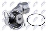 NTY THERMOSTAT WITH COVER OPEL CALIBRA A, OMEGA B, SIGNUM, SINTRA, VECTRA A, VECTRA B, VECTRA C, VECTRA C GTS, SAAB 900 II, 9000, 9-5 2.5-3.2 02.93-