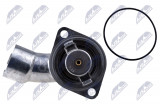 NTY THERMOSTAT WITH COVER OPEL CALIBRA A, OMEGA B, SIGNUM, SINTRA, VECTRA A, VECTRA B, VECTRA C, VECTRA C GTS, SAAB 900 II, 9000, 9-5 2.5-3.2 02.93-