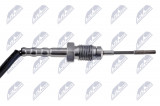 NTY EXHAUST GAS TEMPERATURE SENSOR ENG.1.5-3.0 BMW 1(F40),2(F45),3(G20),5(G30),6(G32),7(G11),X1(F48),X2(F39),X3(G01),X4(G02), MINI (F55/F56/F54/F60/F57), 2013- /BEHIND DPF /DŁ.KABLI 495MM