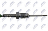NTY EXHAUST GAS TEMPERATURE SENSOR ENG.2.0D/2.2D FORD C-MAX II,FOCUS III,KUGA I,RANGER,TRANSIT, 2010- /BEHIND CATALYST