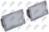 NTY LED LICENCE PLATE LIGHTS /REJESTRACYJNEJ/LAND ROVER DISCOVERY III 2005-,DISCOVERY IV 2010-,FREELANDER 2 2006-,RANGE ROVER SPORT 2005-/CAN-BUS/LED/